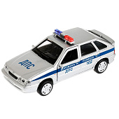 Игрушка машинка металлическая LADA-2114 Samara Полиция Технопарк 2114-12SLPOL-SR 1